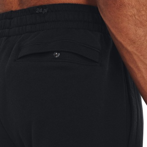 Spodnie męskie Under Armour Rival Fleece Joggers czarne 1379774 001 Under Armour Spodnie męskie Under Armour Rival Fleece Joggers czarne 1379774 001 Under Armour
