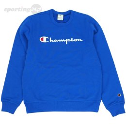 Bluza męska Champion Crewneck Sweatshirt niebieska 220254 BS008 Champion