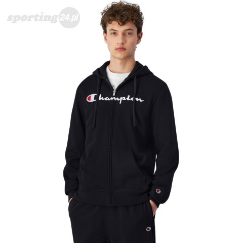 Bluza męska Champion Full Zip Hoodie czarna 220255 KK001 Champion