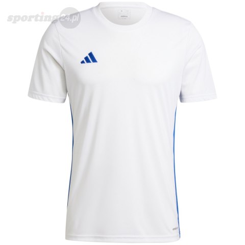 Koszulka męska adidas Tabela 23 Jersey biało-niebieska JI8824 Adidas teamwear Koszulka męska adidas Tabela 23 Jersey biało-niebieska JI8824 Adidas teamwear
