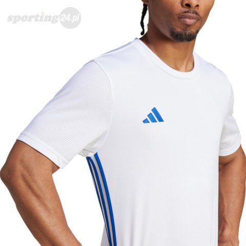 Koszulka męska adidas Tabela 23 Jersey biało-niebieska JI8824 Adidas teamwear Koszulka męska adidas Tabela 23 Jersey biało-niebieska JI8824 Adidas teamwear