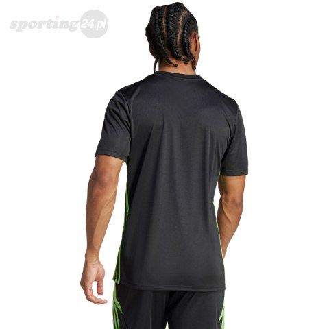 Koszulka męska adidas Tabela 23 Jersey czarno-limonkowa JI8825 Adidas teamwear Koszulka męska adidas Tabela 23 Jersey czarno-limonkowa JI8825 Adidas teamwear