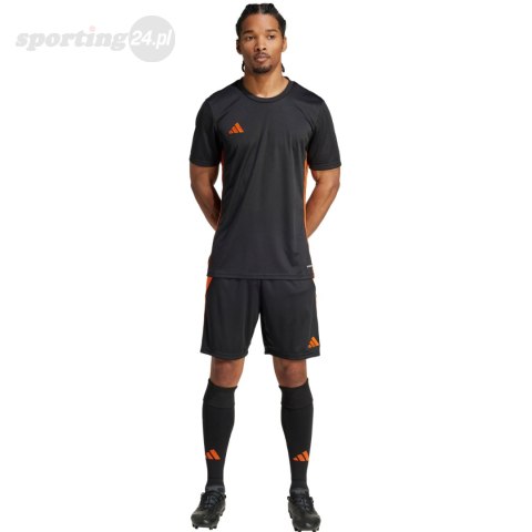 Koszulka męska adidas Tabela 23 Jersey czarno-pomarańczowa JI8826 Adidas teamwear Koszulka męska adidas Tabela 23 Jersey czarno-pomarańczowa JI8826 Adidas teamwear