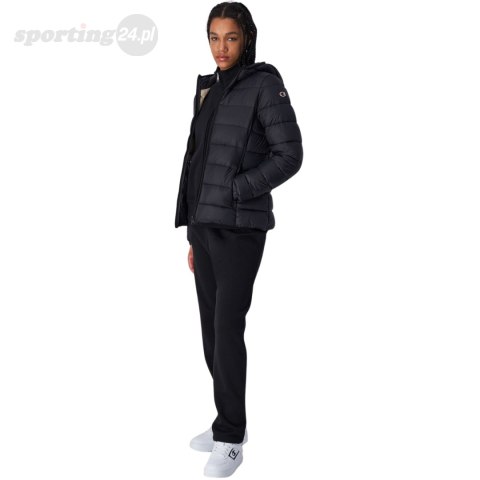 Kurtka damska Champion Hooded Polyfilled czarna 117568 KK001 Champion Kurtka damska Champion Hooded Polyfilled czarna 117568 KK001 Champion