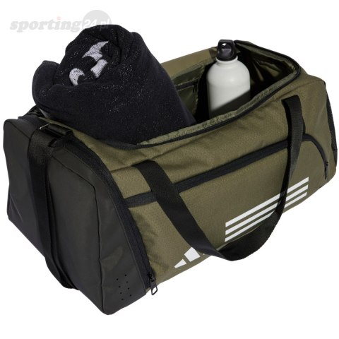 Torba adidas Essentials 3-Stripes Duffel S oliwkowa IZ1907 Adidas Torba adidas Essentials 3-Stripes Duffel S oliwkowa IZ1907 Adidas