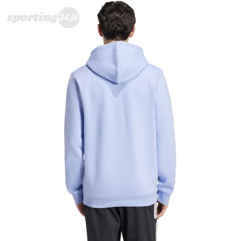 Bluza męska adidas Essentials Fleece Hoodie jasnoniebieska IZ4761 Adidas Bluza męska adidas Essentials Fleece Hoodie jasnoniebieska IZ4761 Adidas