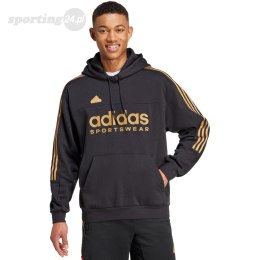 Bluza męska adidas House of Tiro Nations Pack Hoodie czarno-złota IW8869 Adidas