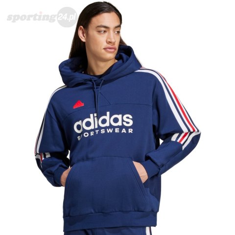 Bluza męska adidas House of Tiro Nations Pack Hoodie granatowa IY4530 Adidas