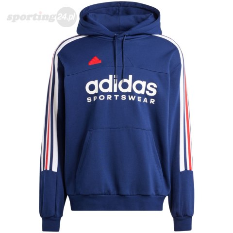 Bluza męska adidas House of Tiro Nations Pack Hoodie granatowa IY4530 Adidas Bluza męska adidas House of Tiro Nations Pack Hoodie granatowa IY4530 Adidas
