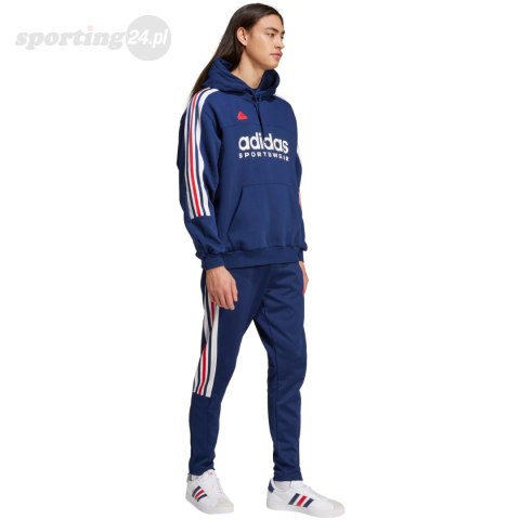 Bluza męska adidas House of Tiro Nations Pack Hoodie granatowa IY4530 Adidas Bluza męska adidas House of Tiro Nations Pack Hoodie granatowa IY4530 Adidas