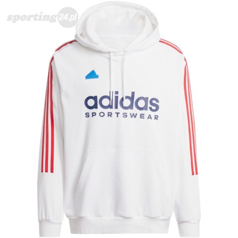 Bluza męska adidas House of Tiro Nations Pack biała IY4528 Adidas Bluza męska adidas House of Tiro Nations Pack biała IY4528 Adidas