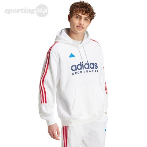 Bluza męska adidas House of Tiro Nations Pack biała IY4528 Adidas Bluza męska adidas House of Tiro Nations Pack biała IY4528 Adidas