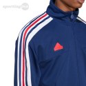 Bluza męska adidas House of Tiro Nations Pack granatowo-biało-czerwona IY2068 Adidas