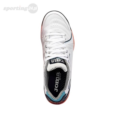 Buty piłkarskie Joma Dribling Indoor 2432 biało-pomarańczowe DRIW2432IN Joma Buty piłkarskie Joma Dribling Indoor 2432 biało-pomarańczowe DRIW2432IN Joma