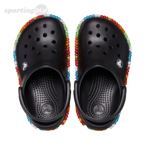 Chodaki dla dzieci Crocs Crocband Colorful Lights Clog czarne 210467 001 Crocs Chodaki dla dzieci Crocs Crocband Colorful Lights Clog czarne 210467 001 Crocs