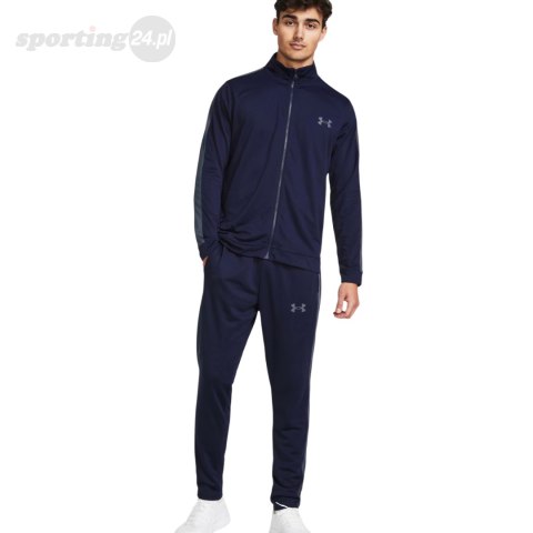Dres męski Under Armour Rival Knit Track Suit granatowy 1357139 410 Under Armour Dres męski Under Armour Rival Knit Track Suit granatowy 1357139 410 Under Armour