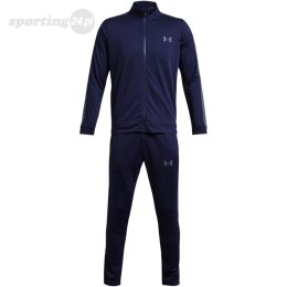 Dres męski Under Armour Rival Knit Track Suit granatowy 1357139 410 Under Armour