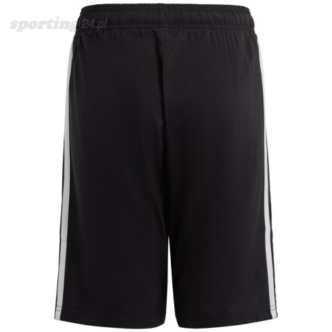 Spodenki dla dzieci adidas Essentials 3-Stripes Woven czarne HR6332 Adidas Spodenki dla dzieci adidas Essentials 3-Stripes Woven czarne HR6332 Adidas