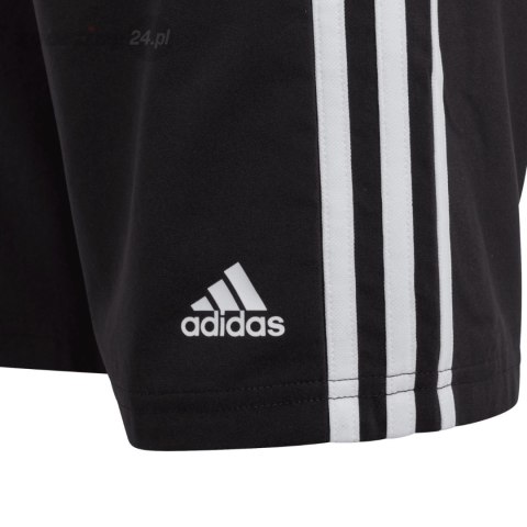 Spodenki dla dzieci adidas Essentials 3-Stripes Woven czarne HR6332 Adidas Spodenki dla dzieci adidas Essentials 3-Stripes Woven czarne HR6332 Adidas