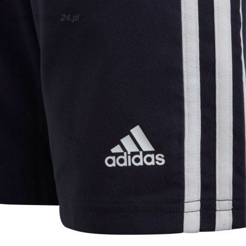 Spodenki dla dzieci adidas Essentials 3-Stripes Woven granatowe IC6822 Adidas Spodenki dla dzieci adidas Essentials 3-Stripes Woven granatowe IC6822 Adidas