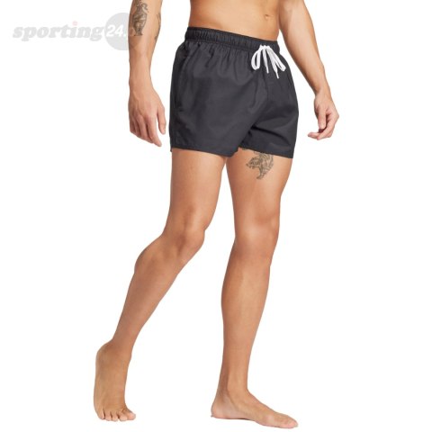 Spodenki kąpielowe męskie adidas Essentials Logo czarne IX7565 Adidas Spodenki kąpielowe męskie adidas Essentials Logo czarne IX7565 Adidas