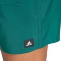 Spodenki kąpielowe męskie adidas Solid CLX Short-Length zielone IX7582 Adidas