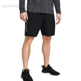 Spodenki męskie Under Aromur Tech Woven Wordmark czarne 1383356 001 Under Armour