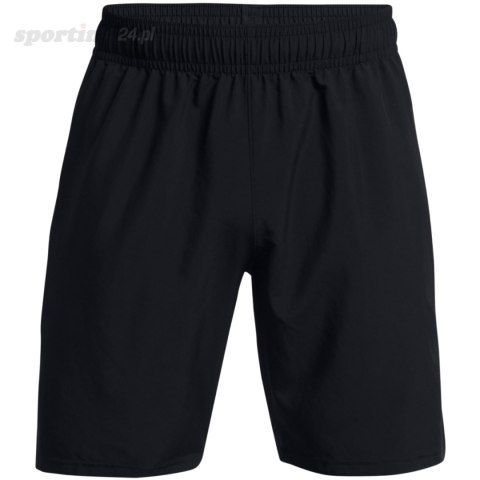 Spodenki męskie Under Aromur Tech Woven Wordmark czarne 1383356 001 Under Armour Spodenki męskie Under Aromur Tech Woven Wordmark czarne 1383356 001 Under Armour