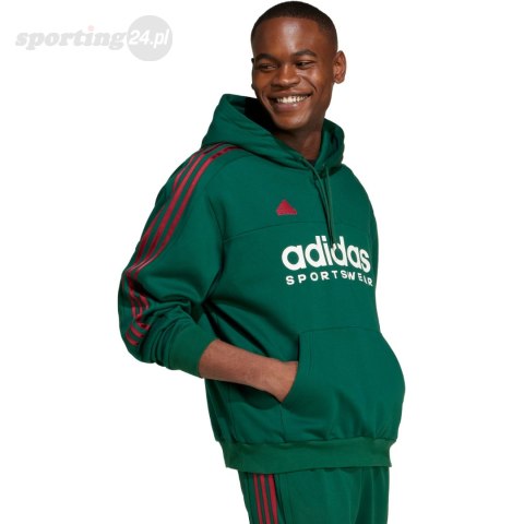 Bluza męska adidas House of Tiro Nations Pack zielona IY4521 Adidas Bluza męska adidas House of Tiro Nations Pack zielona IY4521 Adidas