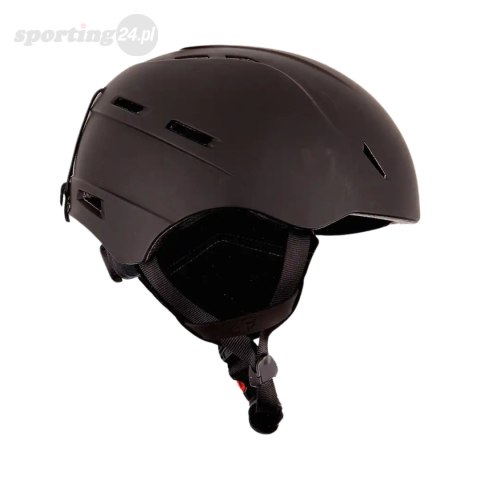 Kask narciarski dla dzieci 4F U063 roz.M 54-58cm czarny 4FJWAW24AHELU063 21S 4F Kask narciarski dla dzieci 4F U063 roz.M 54-58cm czarny 4FJWAW24AHELU063 21S 4F