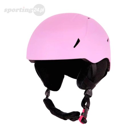 Kask narciarski dla dzieci 4F U063 roz.S 52-56cm różowy 4FJWAW24AHELU063 54S 4F Kask narciarski dla dzieci 4F U063 roz.S 52-56cm różowy 4FJWAW24AHELU063 54S 4F