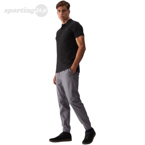 Koszulka polo męska 4F M316 głęboka czerń 4FWMM00TPTSM316 20S 4F Koszulka polo męska 4F M316 głęboka czerń 4FWMM00TPTSM316 20S 4F