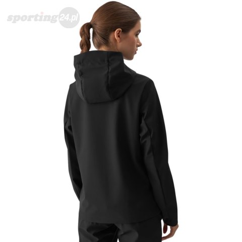 Kurtka damska softshell 4F F285 głęboka czerń 4FWAW24TSOFF285 20S 4F Kurtka damska softshell 4F F285 głęboka czerń 4FWAW24TSOFF285 20S 4F