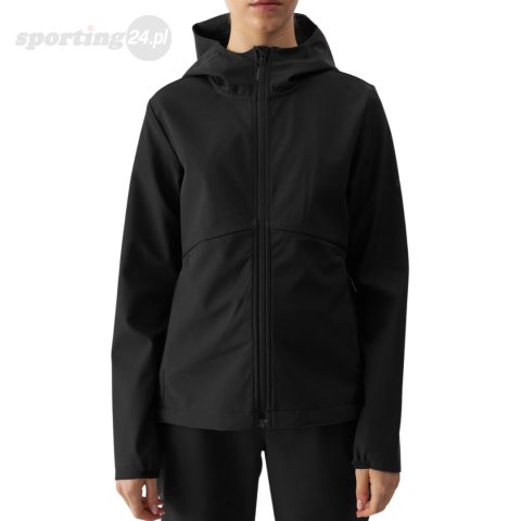 Kurtka damska softshell 4F F285 głęboka czerń 4FWAW24TSOFF285 20S 4F Kurtka damska softshell 4F F285 głęboka czerń 4FWAW24TSOFF285 20S 4F