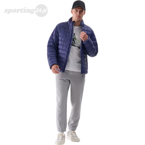 Kurtka męska puchowa 4F M483 granatowa 4FWAW24TDJAM483 31S 4F Kurtka męska puchowa 4F M483 granatowa 4FWAW24TDJAM483 31S 4F