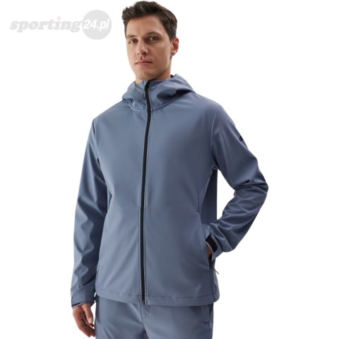 Kurtka męska softshell 4F M283 denim 4FWAW24TSOFM283 32S 4F Kurtka męska softshell 4F M283 denim 4FWAW24TSOFM283 32S 4F
