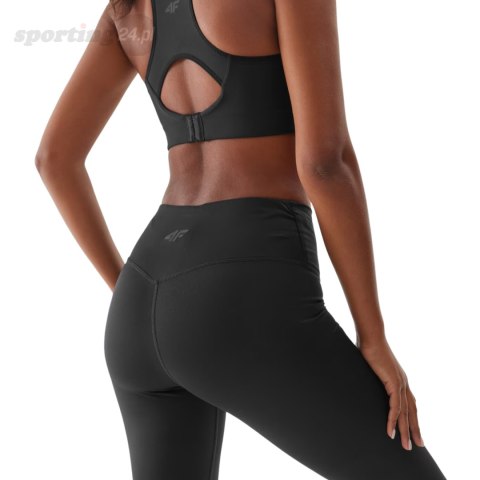 Legginsy damskie 4F F277 głęboka czerń 4FWAW24TFTIF277 20S 4F Legginsy damskie 4F F277 głęboka czerń 4FWAW24TFTIF277 20S 4F