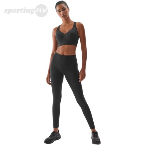 Legginsy damskie 4F F277 głęboka czerń 4FWAW24TFTIF277 20S 4F Legginsy damskie 4F F277 głęboka czerń 4FWAW24TFTIF277 20S 4F