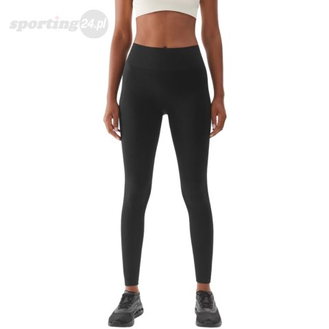 Legginsy damskie 4F F278 głęboka czerń 4FWAW24TFTIF278 20S 4F Legginsy damskie 4F F278 głęboka czerń 4FWAW24TFTIF278 20S 4F