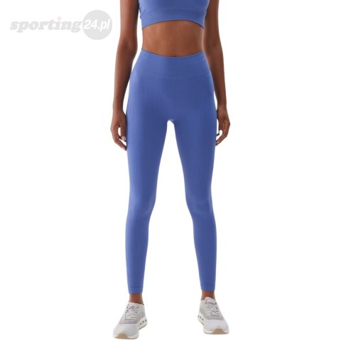 Legginsy damskie 4F F278 niebieskie 4FWAW24TFTIF278 31S 4F Legginsy damskie 4F F278 niebieskie 4FWAW24TFTIF278 31S 4F