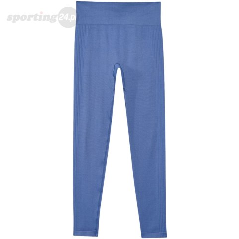 Legginsy damskie 4F F278 niebieskie 4FWAW24TFTIF278 31S 4F Legginsy damskie 4F F278 niebieskie 4FWAW24TFTIF278 31S 4F