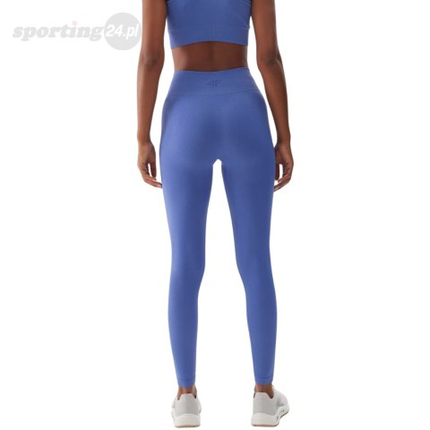 Legginsy damskie 4F F278 niebieskie 4FWAW24TFTIF278 31S 4F Legginsy damskie 4F F278 niebieskie 4FWAW24TFTIF278 31S 4F