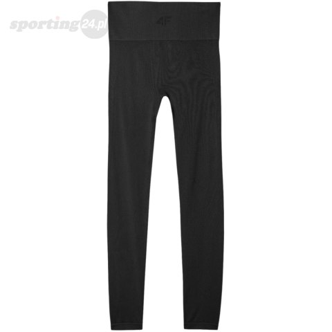 Legginsy termoaktywne damskie 4F F153 głęboka czerń 4FWAW24USEAF153 20S 4F Legginsy termoaktywne damskie 4F F153 głęboka czerń 4FWAW24USEAF153 20S 4F