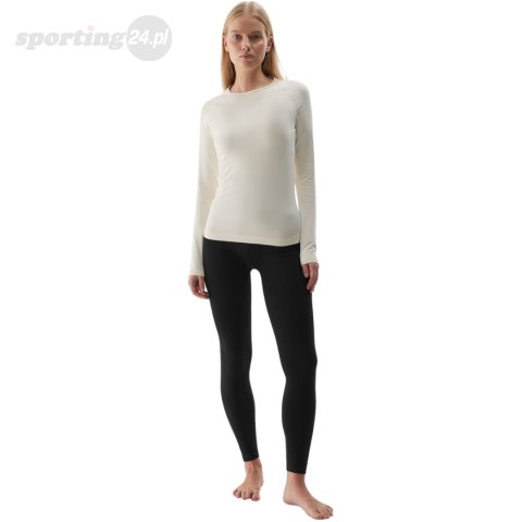 Legginsy termoaktywne damskie 4F F153 głęboka czerń 4FWAW24USEAF153 20S 4F Legginsy termoaktywne damskie 4F F153 głęboka czerń 4FWAW24USEAF153 20S 4F
