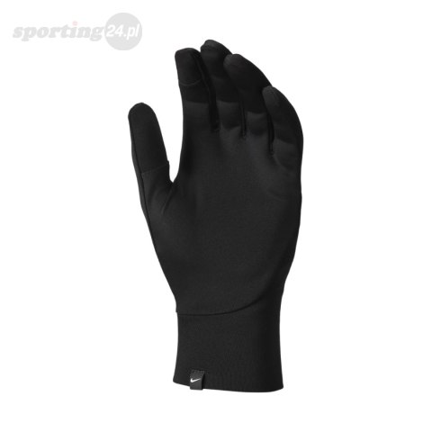 Rękawiczki damskie do biegania Nike Pacer Lightweight czarne N1010534082 Nike Rękawiczki damskie do biegania Nike Pacer Lightweight czarne N1010534082 Nike