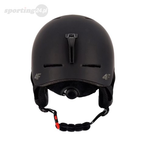 Kask narciarski 4F U074 r.S/M 54-58 cm głęboka czerń 4FWAW24AHELU074 20S 4F Kask narciarski 4F U074 r.S/M 54-58 cm głęboka czerń 4FWAW24AHELU074 20S 4F