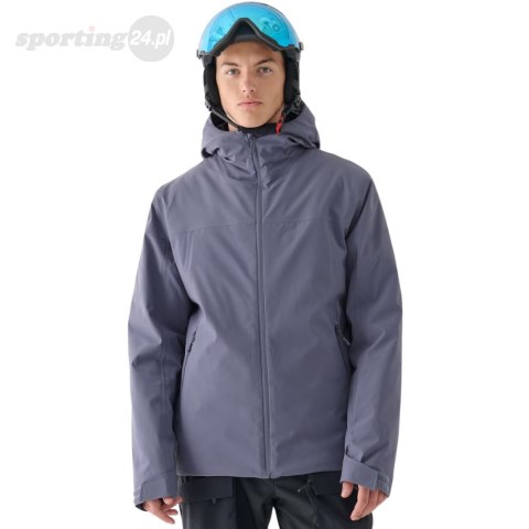 Kurtka narciarska męska 4F M579 denim 4FWAW24TTJAM579 32S 4F Kurtka narciarska męska 4F M579 denim 4FWAW24TTJAM579 32S 4F
