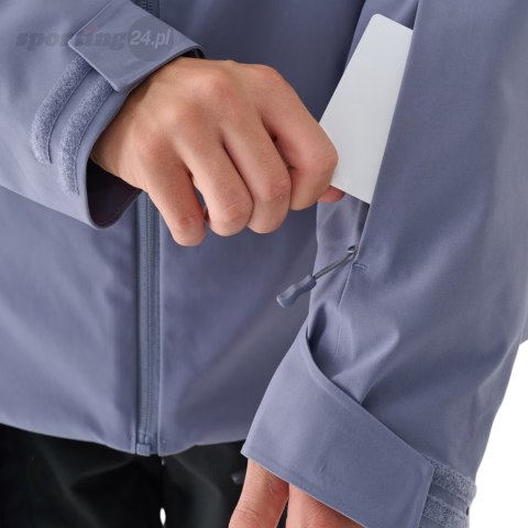 Kurtka narciarska męska 4F M579 denim 4FWAW24TTJAM579 32S 4F Kurtka narciarska męska 4F M579 denim 4FWAW24TTJAM579 32S 4F