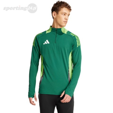 Bluza męska adidas Tiro 24 Competition Training Top zielona IS1643 Adidas teamwear Bluza męska adidas Tiro 24 Competition Training Top zielona IS1643 Adidas teamwear