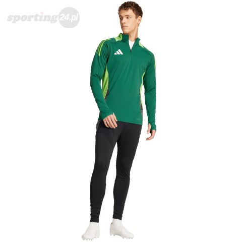 Bluza męska adidas Tiro 24 Competition Training Top zielona IS1643 Adidas teamwear Bluza męska adidas Tiro 24 Competition Training Top zielona IS1643 Adidas teamwear